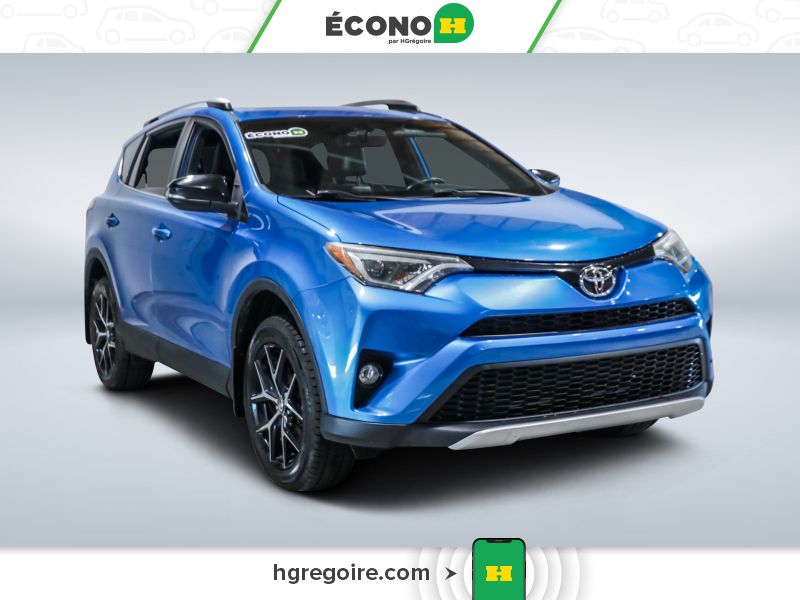 Blue 2016 Toyota RAV4 SUV / Crossover All-Wheel Drive Automatic