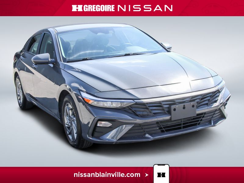 Gray 2024 Hyundai Elantra Sedan  Automatic