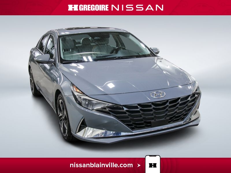 Gray 2022 Hyundai Elantra Sedan  Automatic