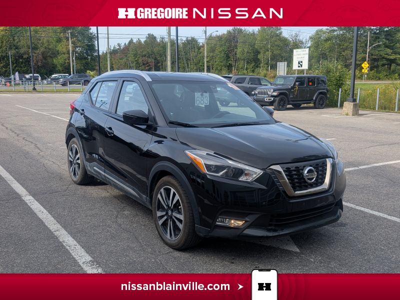 Black 2019 Nissan Kicks SUV / Crossover Front-Wheel Drive Automatic