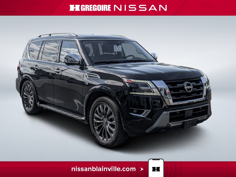Black 2021 Nissan Armada SUV / Crossover Four-Wheel Drive Automatic