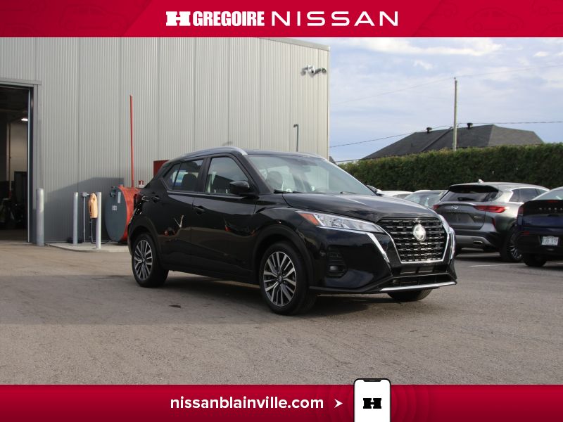 Black 2021 Nissan Kicks SUV / Crossover Front-Wheel Drive Automatic