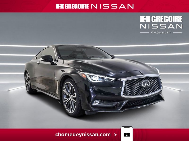 2019 INFINITI Q60 3.0t Luxe Coupe AWD