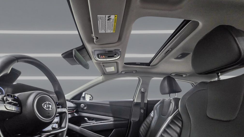 Hyundai Elantra Luxury 2023 d&rsquo;occasion à vendre - 14