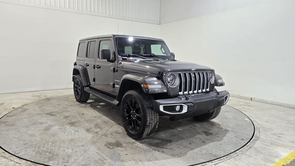 Jeep Wrangler Unlimited Sahara 2021 d&rsquo;occasion à vendre - 1