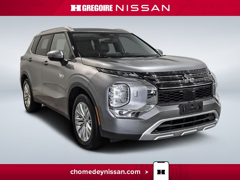 Gray 2024 Mitsubishi Outlander Hybrid Plug-in SUV / Crossover  Automatic