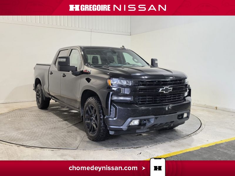 Black 2021 Chevrolet Silverado 1500 Pickup Truck Four-Wheel Drive Automatic
