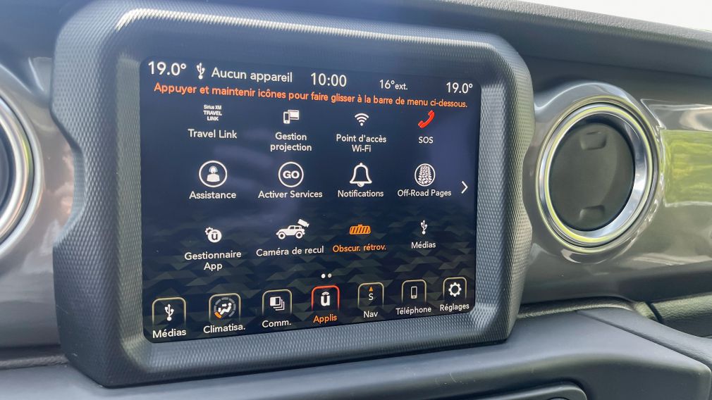 Jeep Wrangler Sahara 2023 d&rsquo;occasion à vendre - 17