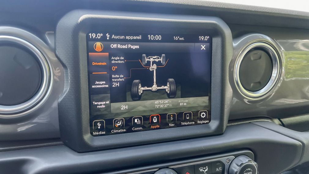 Jeep Wrangler Sahara 2023 d&rsquo;occasion à vendre - 18