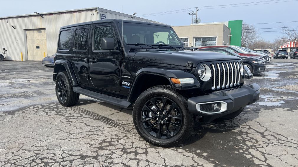Jeep Wrangler Unlimited Sahara 2021 d&rsquo;occasion à vendre - 1