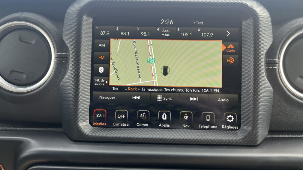 Jeep Wrangler Unlimited Sahara 2021 d&rsquo;occasion à vendre - 19