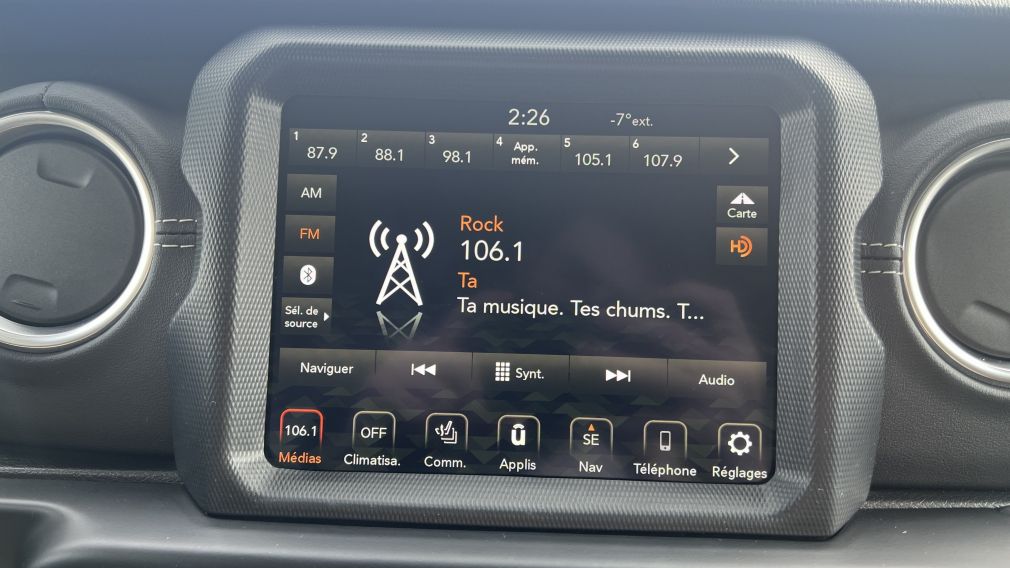 Jeep Wrangler Unlimited Sahara 2021 d&rsquo;occasion à vendre - 18