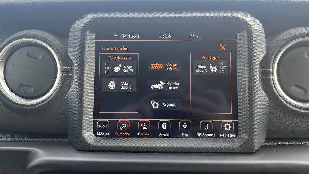 Jeep Wrangler Unlimited Sahara 2021 d&rsquo;occasion à vendre - 21