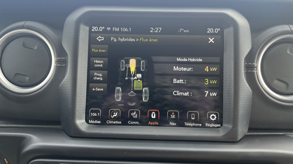 Jeep Wrangler Unlimited Sahara 2021 d&rsquo;occasion à vendre - 24