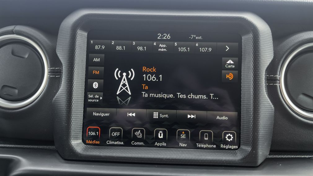 Jeep Wrangler Unlimited Sahara 2021 d&rsquo;occasion à vendre - 18