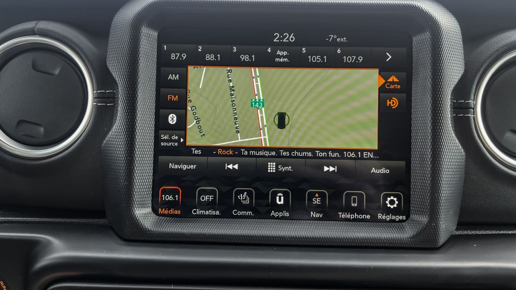 Jeep Wrangler Unlimited Sahara 2021 d&rsquo;occasion à vendre - 19