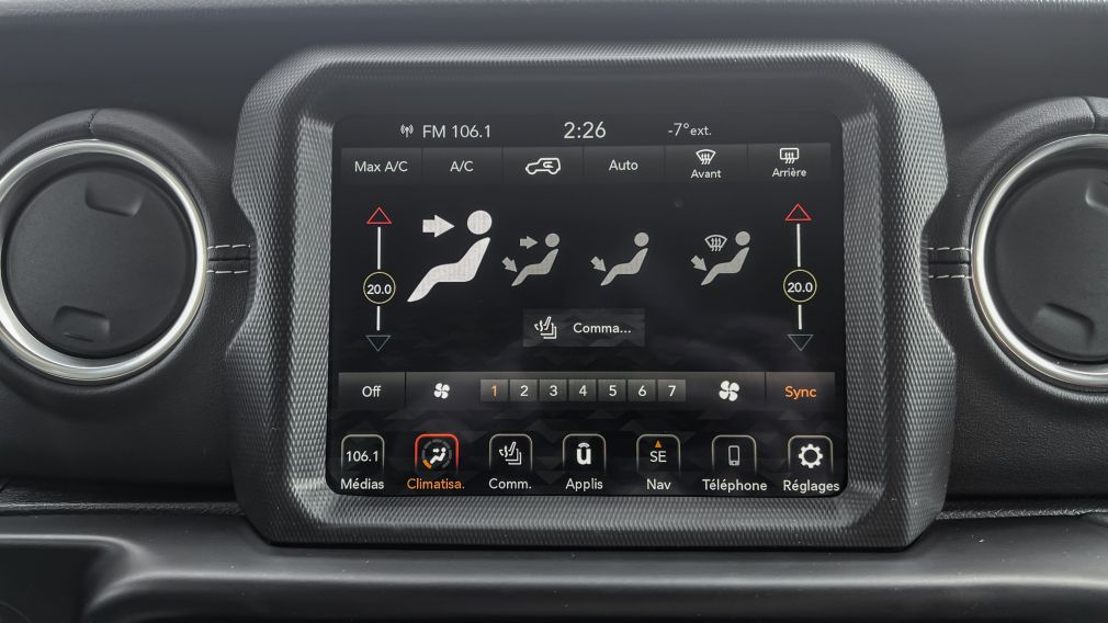 Jeep Wrangler Unlimited Sahara 2021 d&rsquo;occasion à vendre - 20