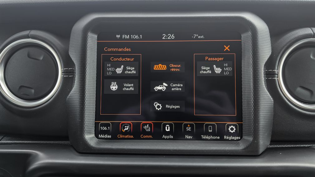 Jeep Wrangler Unlimited Sahara 2021 d&rsquo;occasion à vendre - 21