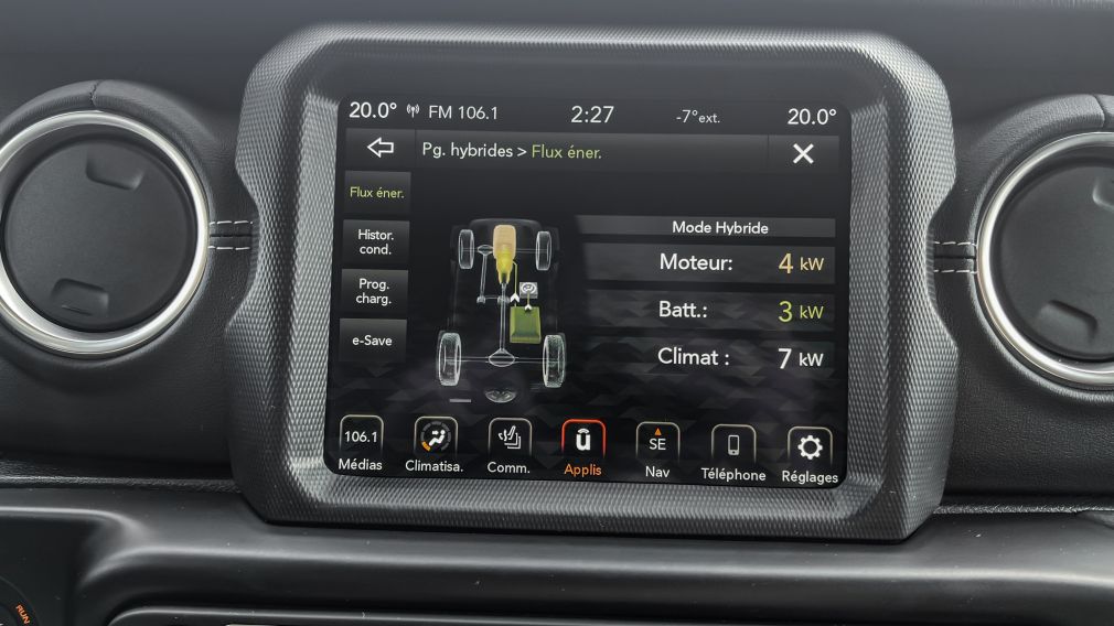 Jeep Wrangler Unlimited Sahara 2021 d&rsquo;occasion à vendre - 24