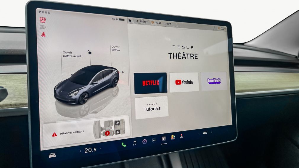 Tesla Model 3 Long Range 2022 d&rsquo;occasion à vendre - 22