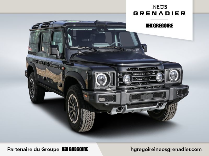 Black (Charcoal) 2026 Ineos Grenadier Station Wagon SUV / Crossover Four-Wheel Drive Automatic