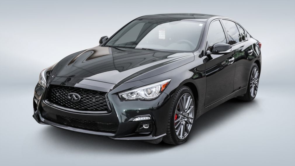 Infiniti Q50 Black Opal Edition 2023 d&rsquo;occasion à vendre - 3