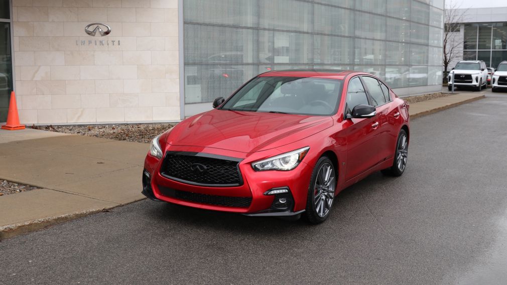 Infiniti Q50 Red Sport I-LINE 2021 d&rsquo;occasion à vendre - 3