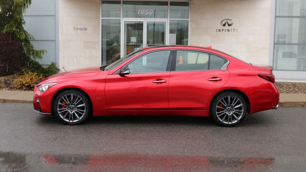 Infiniti Q50 Red Sport I-LINE 2021 d&rsquo;occasion à vendre - 4