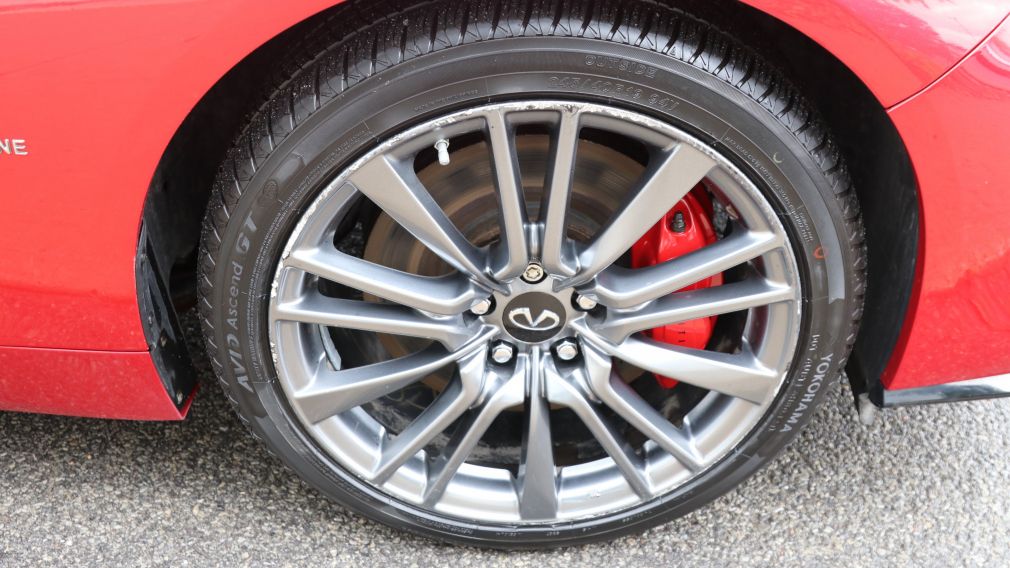 Infiniti Q50 Red Sport I-LINE 2021 d&rsquo;occasion à vendre - 9