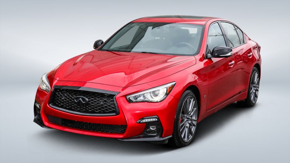 Infiniti Q50 Red Sport I-LINE 2021 d&rsquo;occasion à vendre - 3