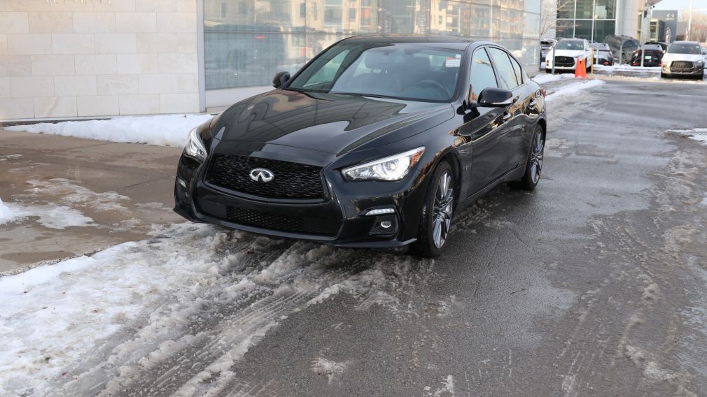 Infiniti Q50 Red Sport I-LINE ProACTIVE 2022 d&rsquo;occasion à vendre - 3