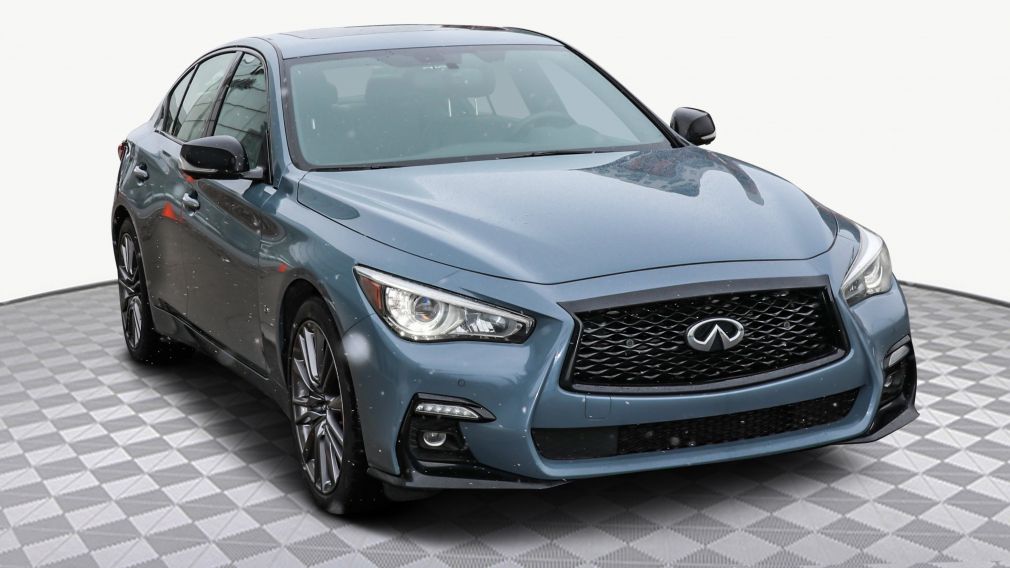 Infiniti Q50 Red Sport I-LINE