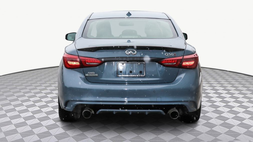 Infiniti Q50 Red Sport I-LINE 2022 d&rsquo;occasion à vendre - 6