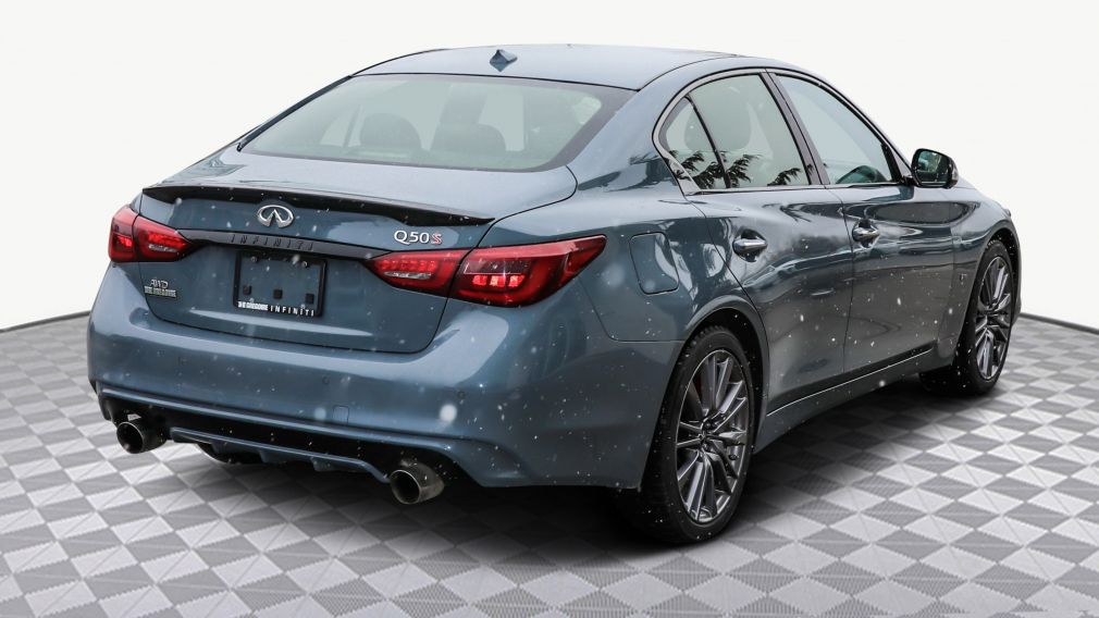 Infiniti Q50 Red Sport I-LINE 2022 d&rsquo;occasion à vendre - 7
