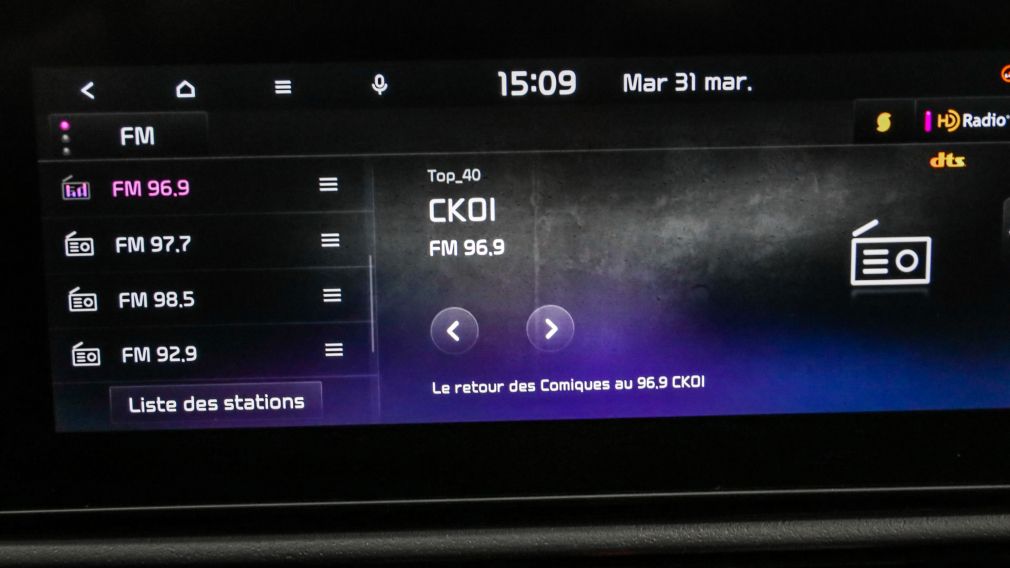 Kia Niro EX 2023 d&rsquo;occasion à vendre - 22