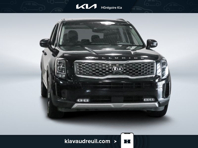 Black 2020 Kia Telluride SUV / Crossover All-Wheel Drive Automatic