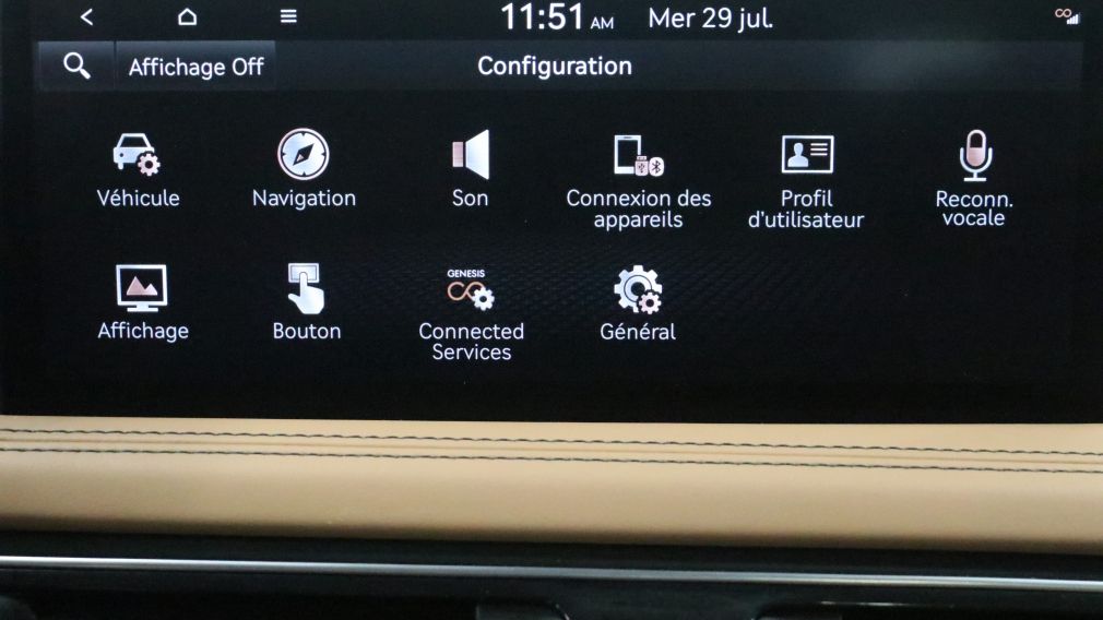 Genesis G70 3.3T Advanced 2022 d&rsquo;occasion à vendre - 23