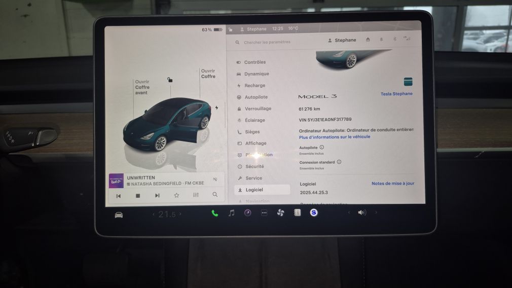 Tesla Model 3 RWD 2022 d&rsquo;occasion à vendre - 15