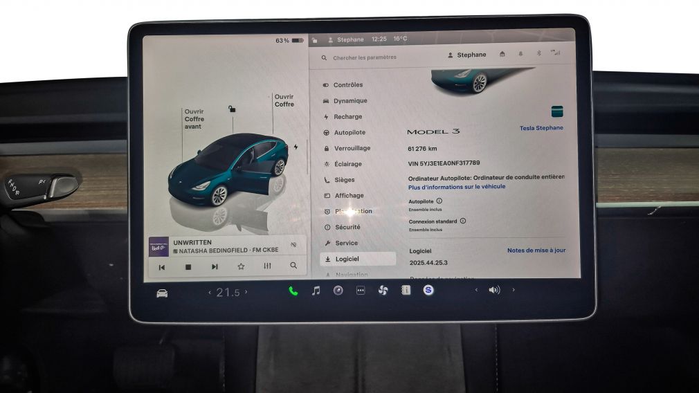 Tesla Model 3 RWD 2022 d&rsquo;occasion à vendre - 16