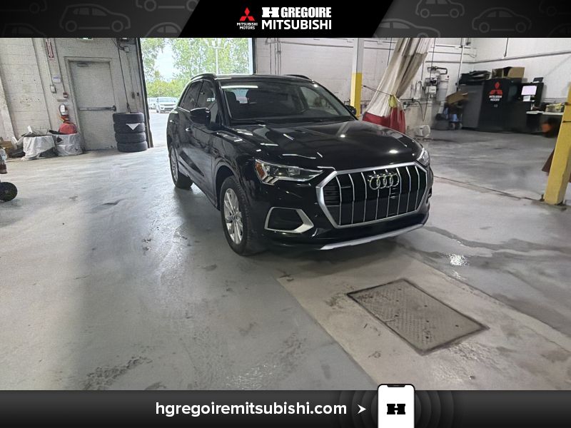 Black 2020 Audi Q3 SUV / Crossover  Automatic