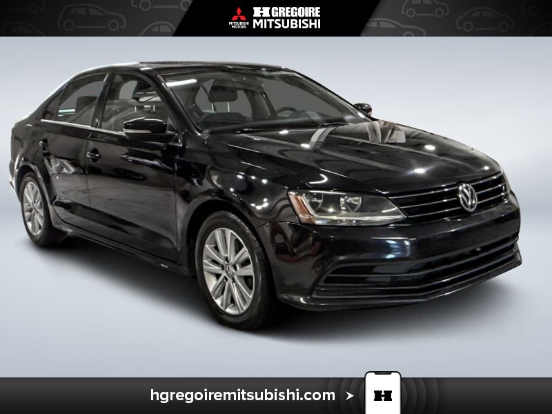 Black 2017 Volkswagen Jetta Sedan  Automatic