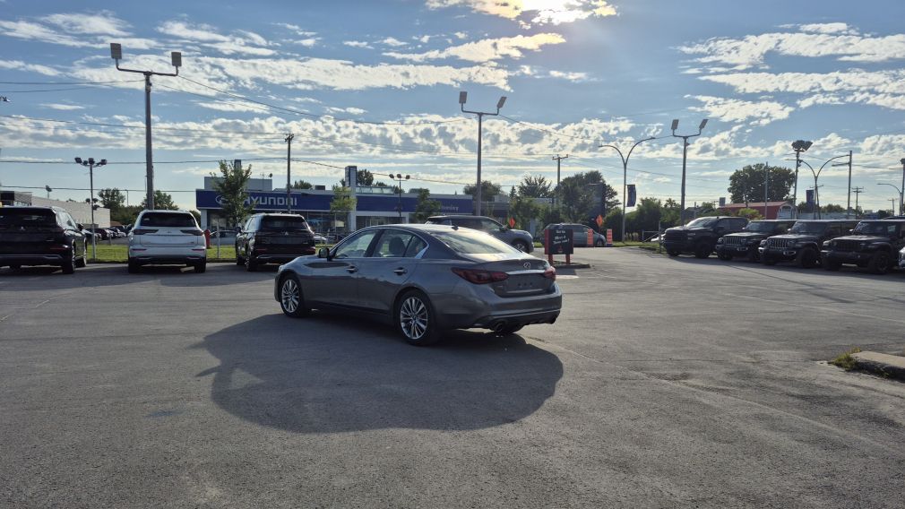 Infiniti Q50 LUXE 2023 d&rsquo;occasion à vendre - 5