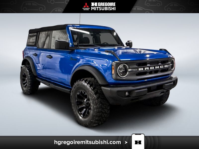 Blue 2022 Ford Bronco SUV / Crossover Four-Wheel Drive Automatic