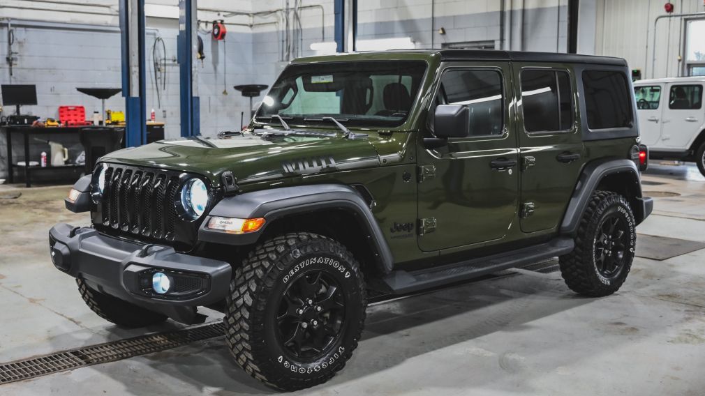 Jeep Wrangler Unlimited Willys 2021 d&rsquo;occasion à vendre - 3