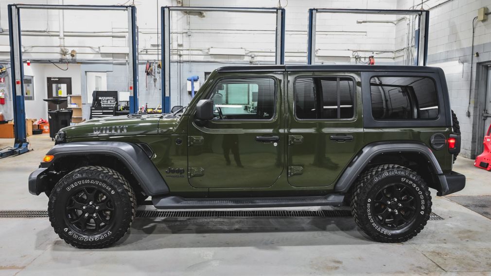 Jeep Wrangler Unlimited Willys 2021 d&rsquo;occasion à vendre - 4