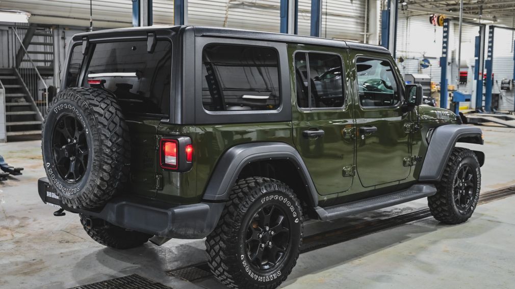 Jeep Wrangler Unlimited Willys 2021 d&rsquo;occasion à vendre - 7