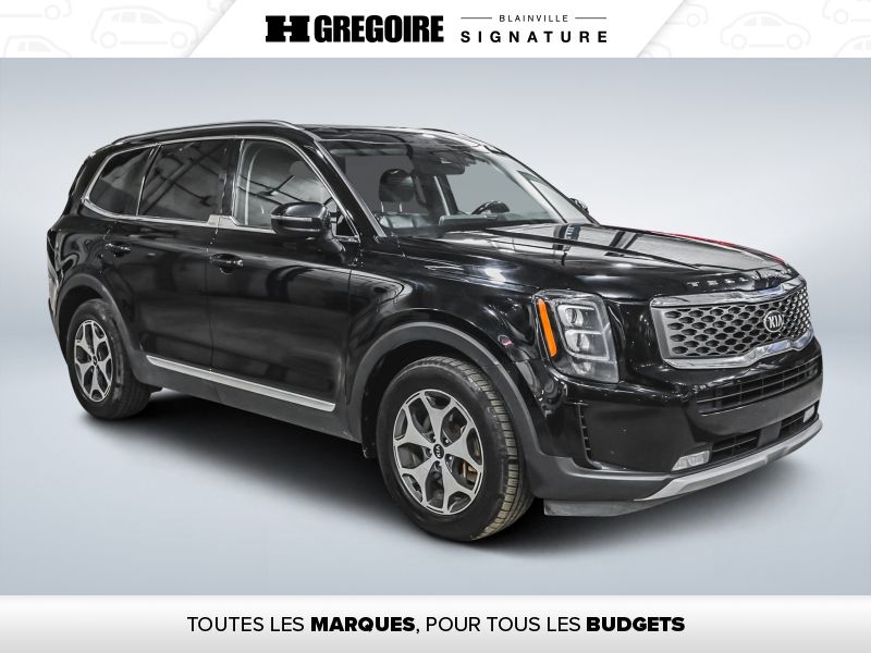 Black 2020 Kia Telluride SUV / Crossover All-Wheel Drive Automatic