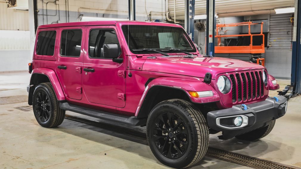 Jeep Wrangler Unlimited Sahara 2022 d&rsquo;occasion à vendre - 2