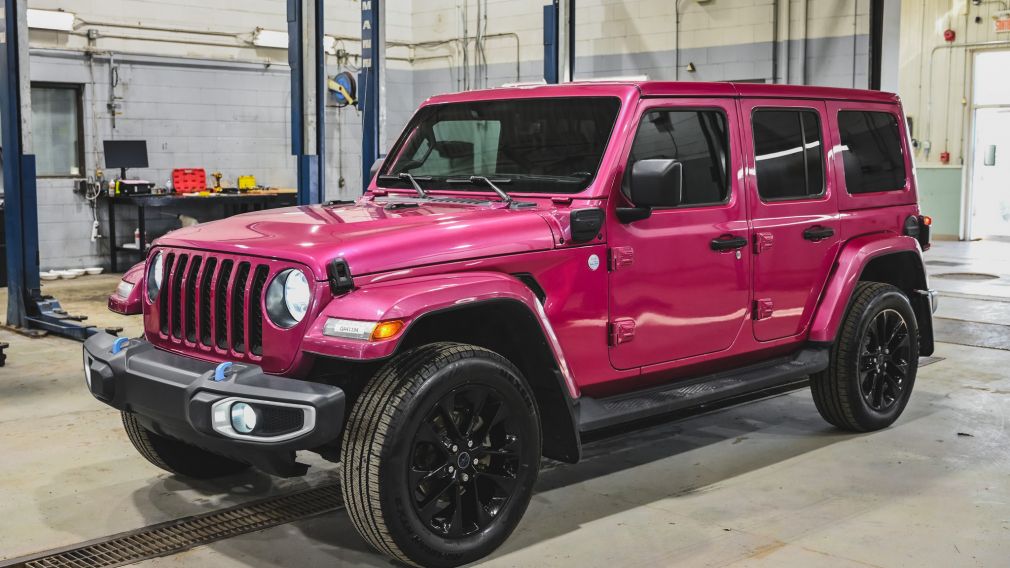 Jeep Wrangler Unlimited Sahara 2022 d&rsquo;occasion à vendre - 4