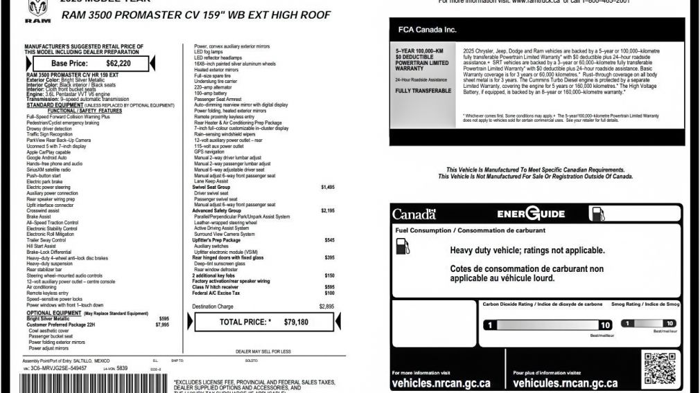 Dodge Ram SLT+ 2025 d’occasion à vendre - 26